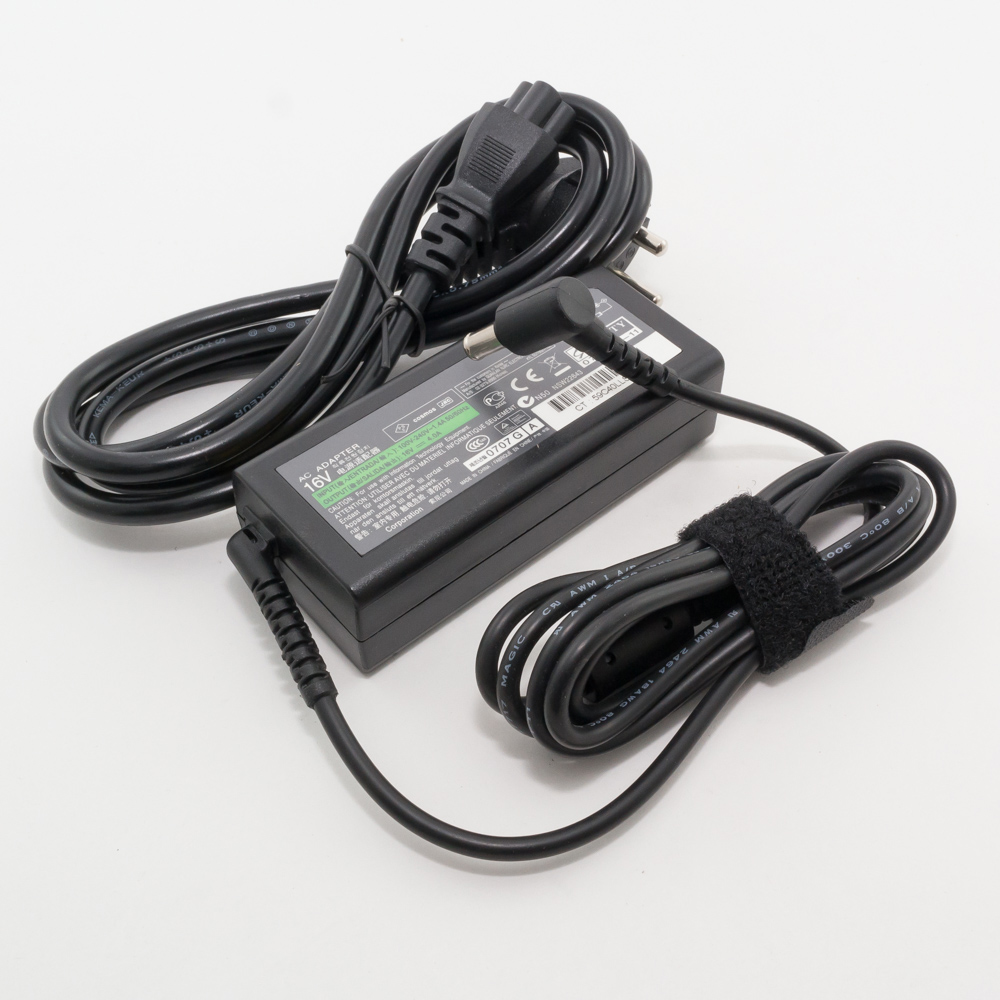 Зарядка для ноутбука Sony 16V 4A (65W) 6.0x4.4мм с иглой