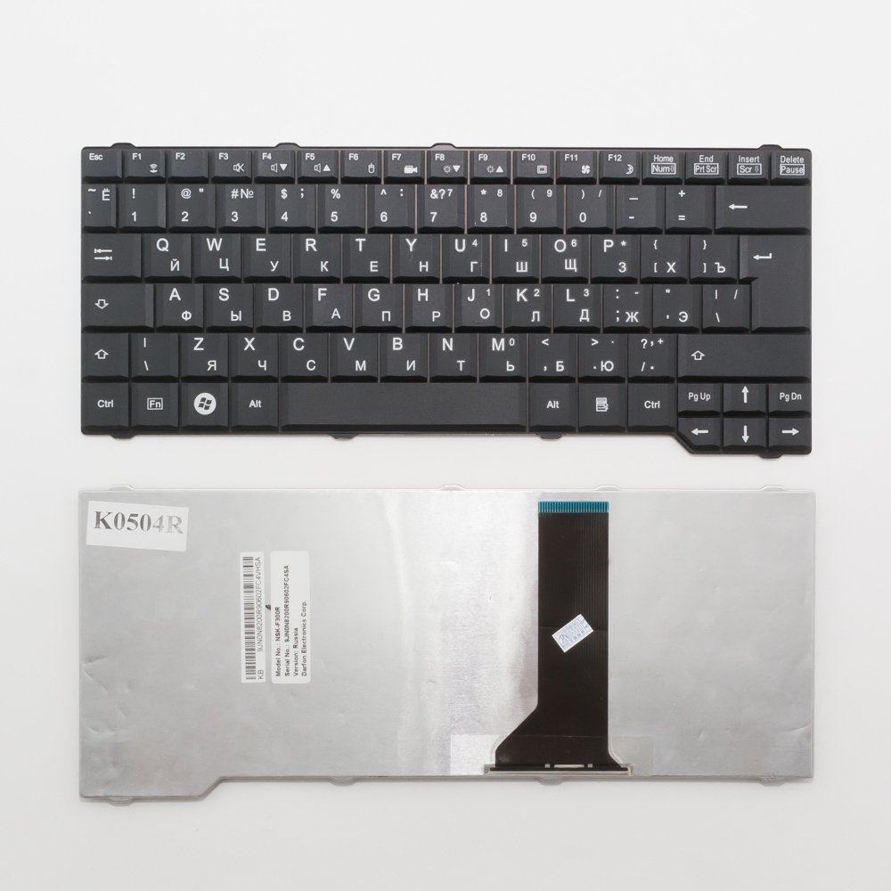 Клавиатура для ноутбука Fujitsu-Siemens Sa3650, V6505 черная тип 1